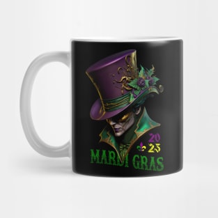 Mardi Gras Purple Magician Hat Mug